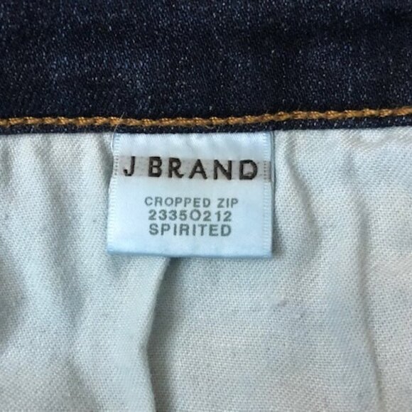 J Brand Cropped Zip Skinny Jeans in Spirited - Picture 5 of 6